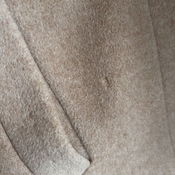 Marcona Angora & Wool Full Length Camel Coat - Picture 13 of 14